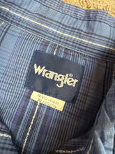 Load image into Gallery viewer, Wrangler Button Down Shirt Large XL Vintage 2000s Western Cowboy
