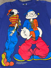 Load image into Gallery viewer, Popeye T Shirt Medium Vintage Cartoons 90s
