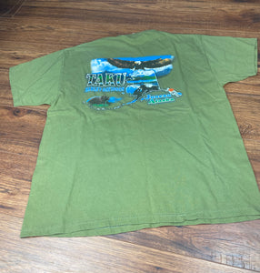 Harley Davidson T Shirt XL Alaska Nature Eagle Motorcycles