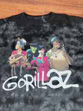 Load image into Gallery viewer, Gorillaz T Shirt Medium Tie Dye Band Rock Music
