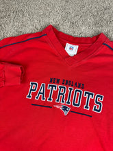 Load image into Gallery viewer, New England Patriots Shirt XL Vintage 2000s Football Long Sleeve Red
