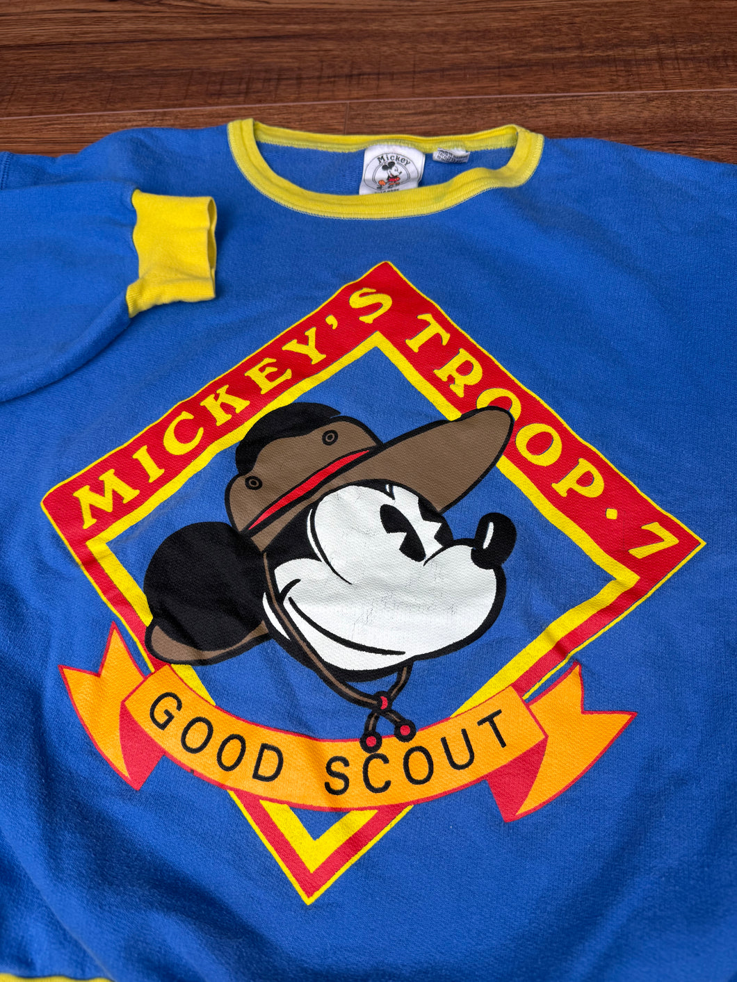 Mickey Mouse Sweatshirt Extra Small Vintage Crewneck
