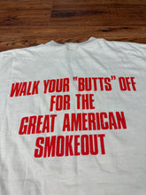 Load image into Gallery viewer, Anti Smoking T Shirt Medium Large Vintage 80s Cigarettes
