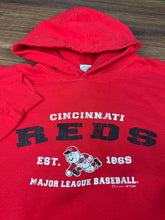 Load image into Gallery viewer, Cincinnati Reds Sweatshirt XL Vintage Y2K Hoodie Baseball
