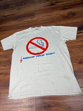 Load image into Gallery viewer, Anti Smoking T Shirt Medium Large Vintage 80s Cigarettes
