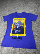 Load image into Gallery viewer, Disney T Shirt Small Epcot Arts Festival Figment Purple
