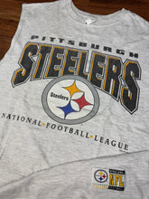 Load image into Gallery viewer, Pittsburgh Steelers T Shirt Large Vintage 90s Tank Top Football
