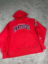 Load image into Gallery viewer, Florida Panthers Sweatshirt Medium Champion Reverse Weave Hoodie Hockey

