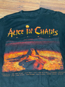 Alice In Chains T Shirt Medium Band Grunge Rock