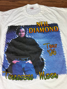 Neil Diamond T Shirt Large XL Vintage 90s