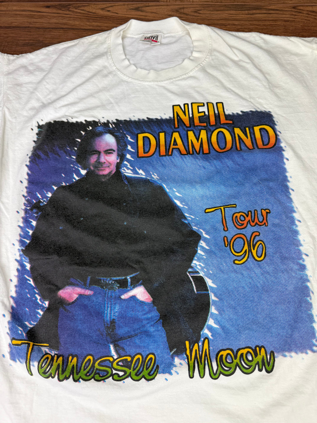 Neil Diamond T Shirt Large XL Vintage 90s