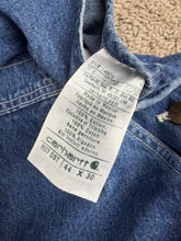 Load image into Gallery viewer, Carhartt Overalls 44x30 Men’s Denim Workwear
