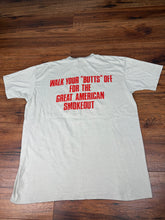 Load image into Gallery viewer, Anti Smoking T Shirt Medium Large Vintage 80s Cigarettes
