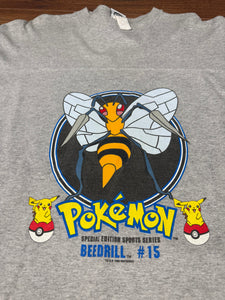 Pokemon T Shirt YOUTH XL Men’s Medium Vintage TCG Beedrill