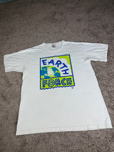 Load image into Gallery viewer, Nature T Shirt Large Vintage Earth Force Globe Conservation
