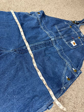 Load image into Gallery viewer, Carhartt Overalls 44x30 Men’s Denim Workwear
