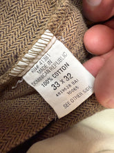 Load image into Gallery viewer, Polo Ralph Lauren Pants 33x32 Vintage Herringbone Tweed
