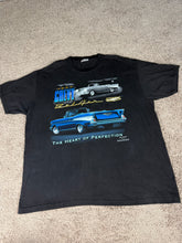 Load image into Gallery viewer, Classic Car T Shirt XL Vintage 2000s Y2K Chevy Bel Air Hanes
