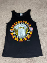 Load image into Gallery viewer, Pittsburgh Pirates Tank Top Medium Vintage Logo Athletic Baseball T Shirt

