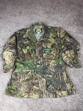 Load image into Gallery viewer, Cabelas Jacket Small Medium Vintage Real Tree Camo Coat USA Made Hunting Outdoors
