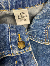 Load image into Gallery viewer, Jean Jacket Large Vintage Disney Denim Coat 90s
