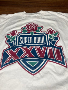 Super Bowl T Shirt Vintage Football Cowboys Bills