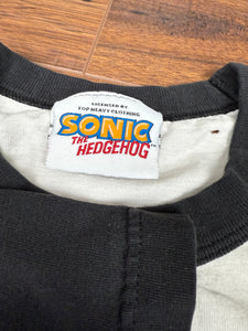 Sonic The Hedgehog T Shirt Medium Vintage 2000s Y2K Video Games Raglan
