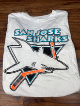 Load image into Gallery viewer, San Jose Sharks T Shirt Large Vintage Hockey
