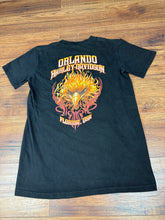 Load image into Gallery viewer, Harley Davidson T Shirt Small Eagle Flames Biker Motorcycles
