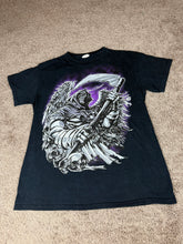 Load image into Gallery viewer, Grim Reaper T Shirt Medium Skulls
