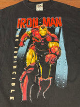 Load image into Gallery viewer, Iron Man T Shirt Large Vintage Marvel Y2K 2000s
