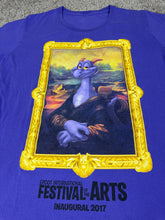 Load image into Gallery viewer, Disney T Shirt Small Epcot Arts Festival Figment Purple
