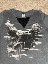 Load image into Gallery viewer, Harley Davidson T Shirt Women’s Medium Biker Motorcycles Eagle Blouse Top
