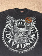 Load image into Gallery viewer, Harley Davidson T Shirt Large Biker Motorcycles Eagle Barcelona Spain
