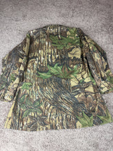 Load image into Gallery viewer, Cabelas Jacket Small Medium Vintage Real Tree Camo Coat USA Made Hunting Outdoors
