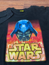 Load image into Gallery viewer, Star Wars T Shirt Small Medium Vintage 2000s Darth Vader Y2K YOUTH XL Longsleeve

