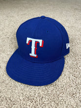 Load image into Gallery viewer, Texas Rangers Hat 7 3/4 New Era Fitted Baseball
