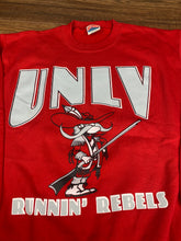 Load image into Gallery viewer, UNLV Sweatshirt Medium Large Vintage Runnin Rebels Crewneck College
