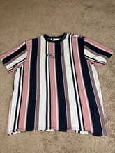 Load image into Gallery viewer, Guess T Shirt Large Color Block Striped
