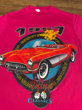 Load image into Gallery viewer, Classic Cars T Shirt Medium Vintage 80s Sun Sportswear
