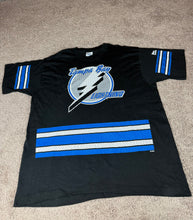 Load image into Gallery viewer, Tampa Bay Lightning T Shirt 2XL Vintage Pro Player Hockey
