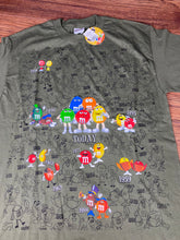 Load image into Gallery viewer, Candy T Shirt Large M&amp;M’s New Novelty Halloween
