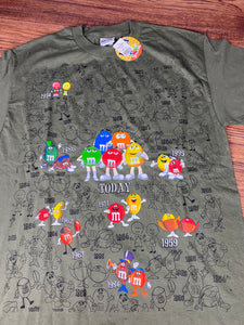 Candy T Shirt Large M&M’s New Novelty Halloween