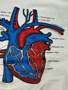 Anatomy T Shirt XL Vintage 90s Heart