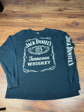 Load image into Gallery viewer, Jack Daniels T Shirt Large Vintage 2000s Y2K Long Sleeve Alcohol
