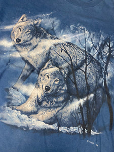 Nature T Shirt XL Vintage Wolf