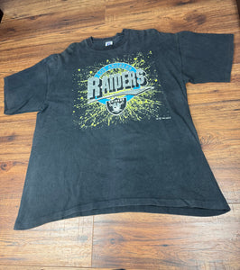 Raiders T Shirt XL Vintage Los Angeles Las Vegas Football