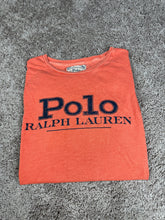 Load image into Gallery viewer, Polo T Shirt Large Ralph Lauren Spell Out
