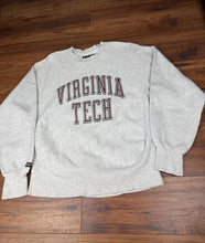 Load image into Gallery viewer, Virginia Tech Sweatshirt Medium Large Vintage Reverse Weave Crewneck Jansport
