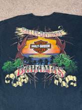 Load image into Gallery viewer, Harley Davidson T Shirt Large Biker Motorcycles Bahamas
